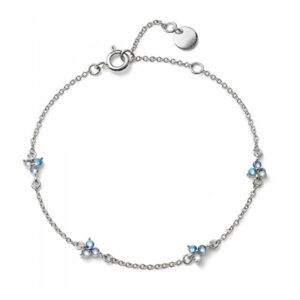 Oliver Weber Půvabný náramek se zirkony Wispy 32306 BLU
