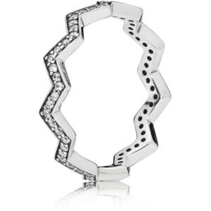 Pandora Stylový stříbrný prsten 197751CZ 54 mm