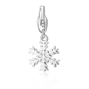 S`Agapõ Designový ocelový přívěsek Sněhová vločka Happy SHAL14