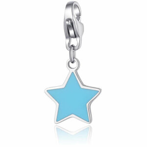 S`Agapõ Ocelový přívěsek Hvězdička Happy SHA396