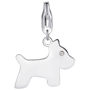 S`Agapõ Pozlacený přívěsek Pes Happy SHA316