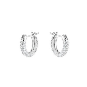 Swarovski Třpytivé kruhové náušnice Stone 5446004