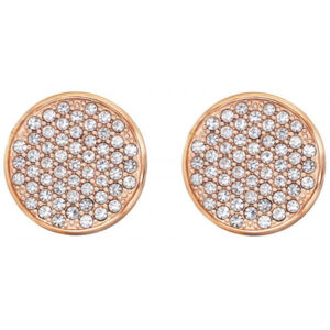 Tommy Hilfiger Bronzové náušnice s krystaly TH2780134