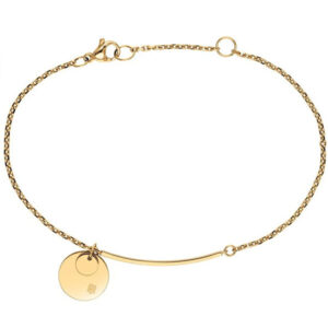 Tommy Hilfiger Elegantní pozlacený ocelový náramek TH2780260