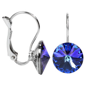 Troli Náušnice Rivoli 12 mm Heliotrope