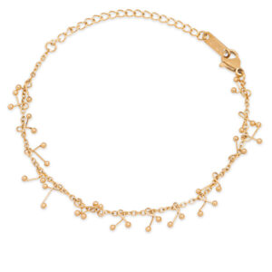 Troli Půvabný pozlacený ocelový náramek