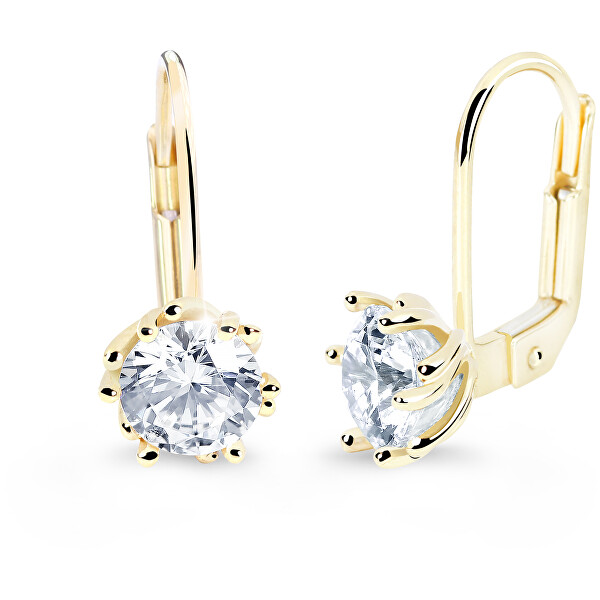 Cutie Jewellery Půvabné visací náušnice Z8001-50-10-X-1