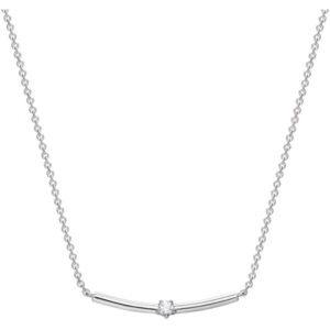 Esprit Stříbrný náhrdelník s čirým zirkonem ESPRIT-JW52920