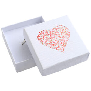 JK Box Bílá krabička se srdíčkem LD-4/A1/A7