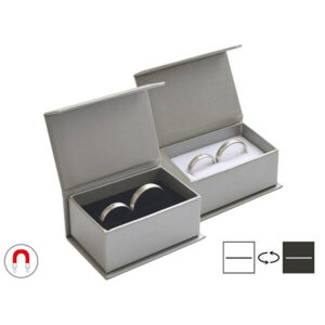JK Box Dárková krabička na snubní prsteny VG-7/AG