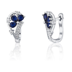 JVD Něžné stříbrné náušnice se zirkony SVLE11970XI2M100