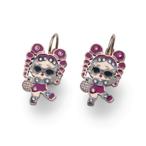 L.O.L. Surprise! Stylové dívčí bronzové visací náušnice Aries L2018