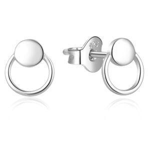 MOISS Originální stříbrné náušnice E0002338