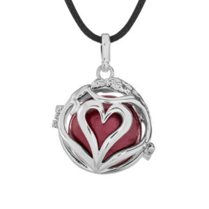 MUMMY BELL Dámský náhrdelník červená rolnička Spojení SC20