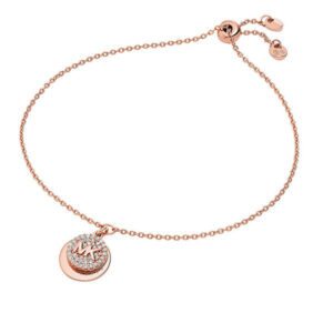 Michael Kors Elegantní bronzový náramek s přívěsky MKC1514AN791
