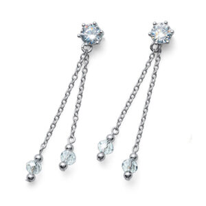 Oliver Weber Elegantní náušnice se zirkony Top 23011