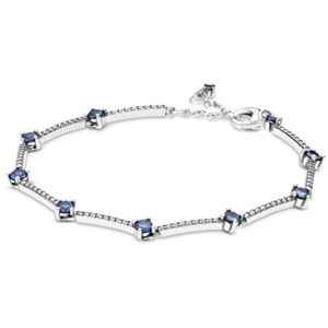 Pandora Článkový náramek ze stříbra s krystaly a kubickými zirkony 599217C01 20 cm