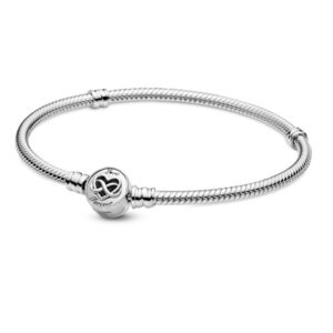 Pandora Půvabný stříbrný náramek Moments 599365C00 19 cm