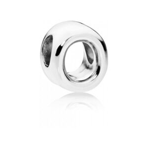 Pandora Stříbrný korálek "O" 797469