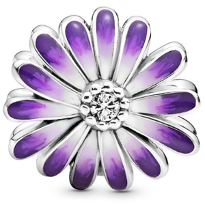 Pandora Stříbrný přívěsek Fialová sedmikráska 798775C02