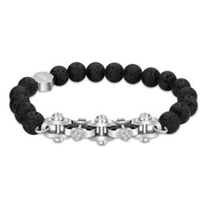 Police Moderní korálkový náramek Bolt PEAGB2211232