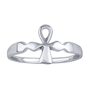 Silvego Otevřený stříbrný prsten na nohu Life PRM12181R