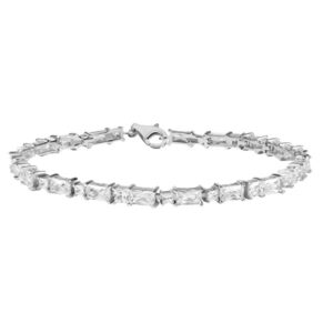 Silver Cat Okouzlující stříbrný náramek s kubickými zirkony SC303