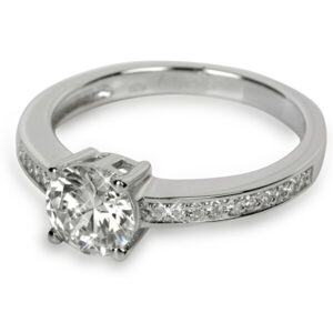 Silver Cat Stříbrný prsten s krystaly SC031 52 mm