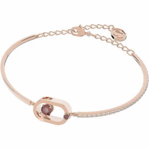 Swarovski Bronzový náramek s krystaly Sparkling Dance 5620553