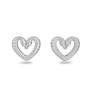 Swarovski Půvabné náušnice Srdce Una 5625535