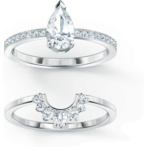 Swarovski Sada dvou prstenů Attract 5572668 60 mm