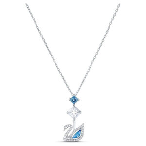Swarovski Třpytivý labutí náhrdelník Dazzling Swan 5530625
