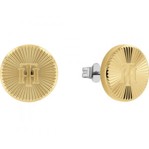 Tommy Hilfiger Minimalistické pozlacené náušnice pecky 2780649