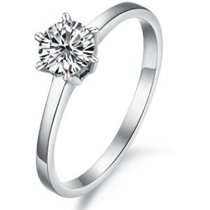 Troli Ocelový prsten s krystalem KRS-126 60 mm