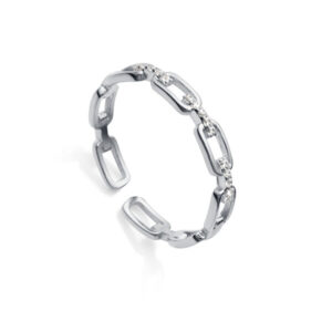 Viceroy Elegantní otevřený prsten ze stříbra Elegant 13044A01 54 - 56 mm