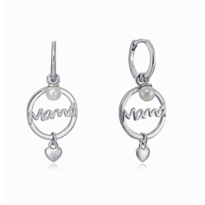 Viceroy Půvabné kruhové náušnice pro maminku 2v1 Dia Madre 13054E000-60