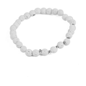 Vuch Slušivý náramek z lávového kamene Zair L (18 - 19 cm)